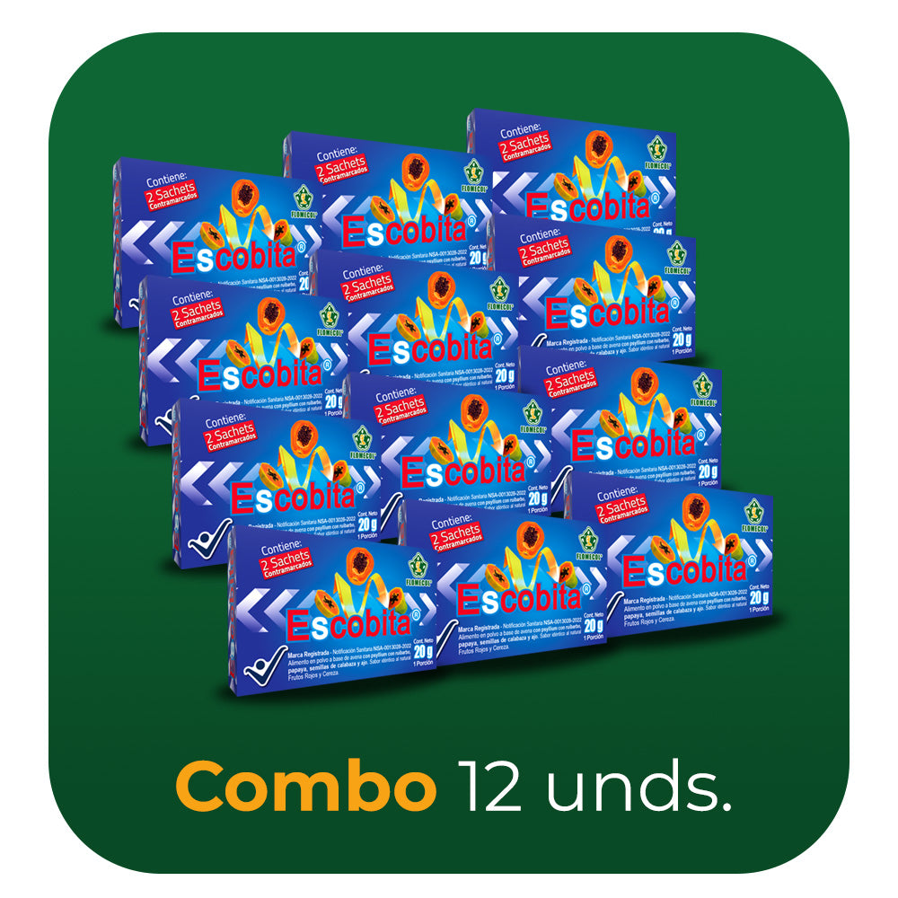 Escobita Flomecol ® - Combo 12 unidades