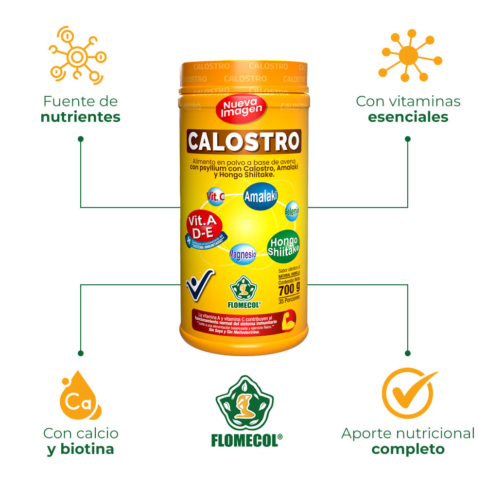 Calostro Flomecol x 700 g - Combo 2 unidades