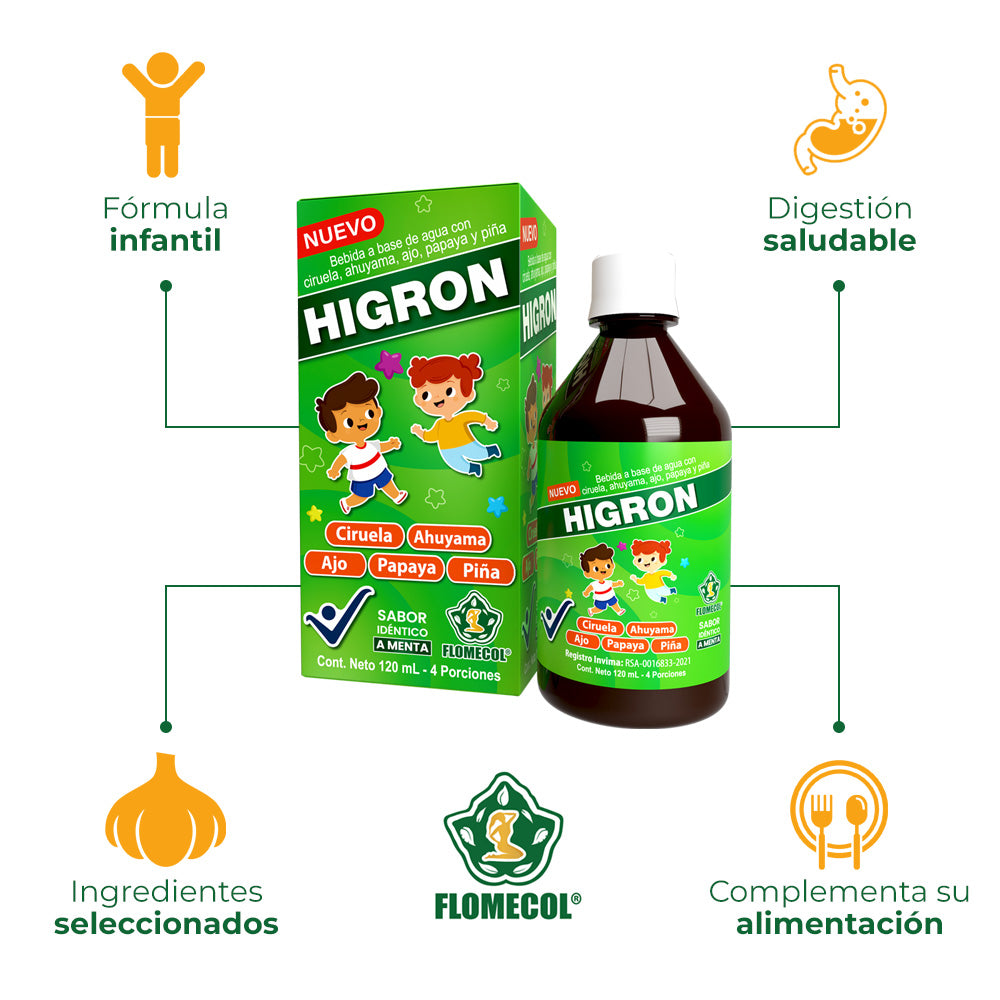 Higron Ajo x 120 mL - Combo 3 unidades