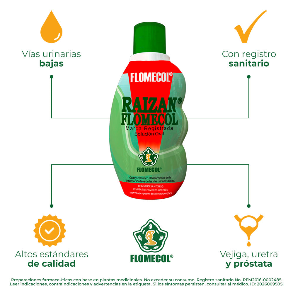 Raizan Flomecol ® - Combo 2 unidades