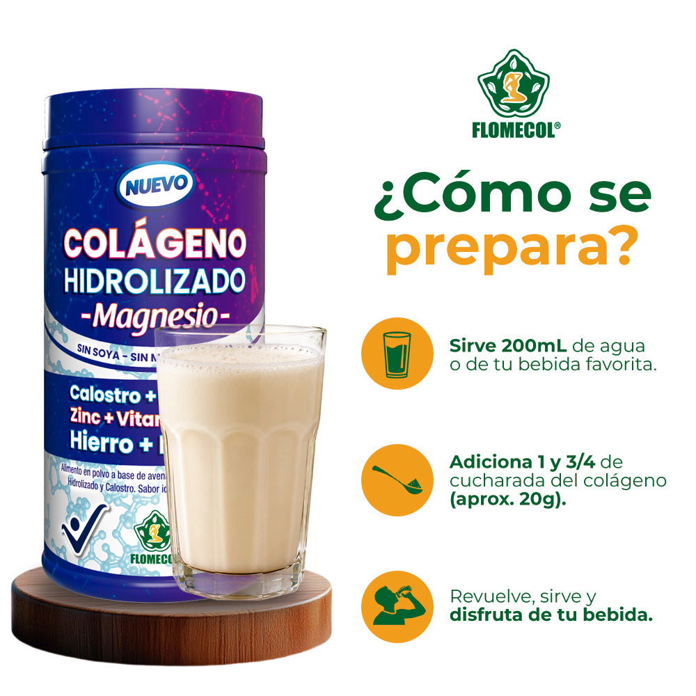 Colágeno Hidrolizado con Magnesio x 700 g