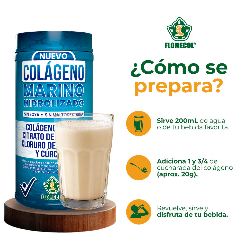 Colágeno Hidrolizado Marino x 700 g - Combo 6 unidades