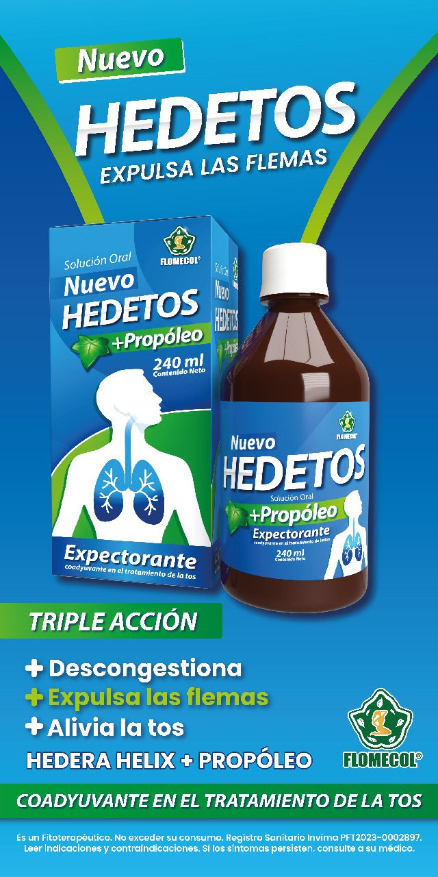 HEDETOS - HEDERA HELIX + PRÓPOLEO